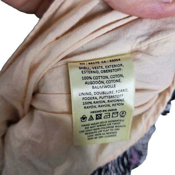 Anthropologie Akemi + Kin Tasseled Asymmetrical Midi Dress Size XS - Picture 10 of 10